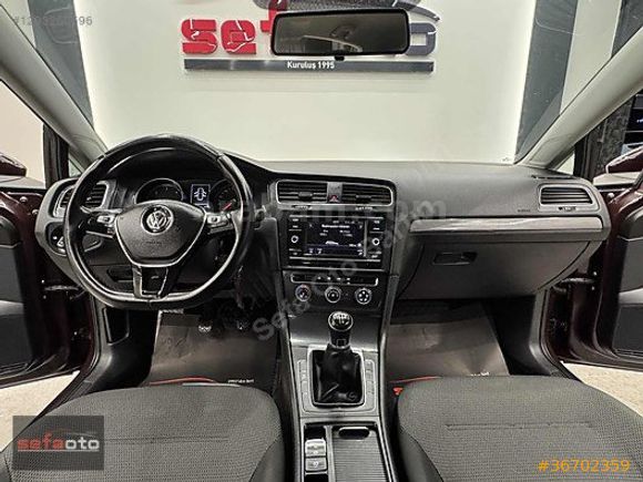 Sefa Oto 'dan GOLF 7,5 ÖZEL RENK DEĞİŞENSİZ + 119bin KM