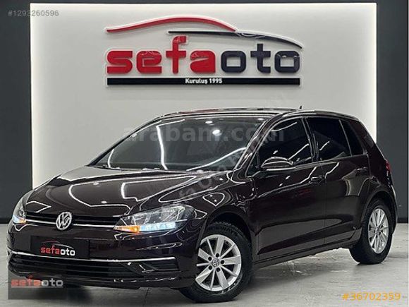 Sefa Oto 'dan GOLF 7,5 ÖZEL RENK DEĞİŞENSİZ + 119bin KM