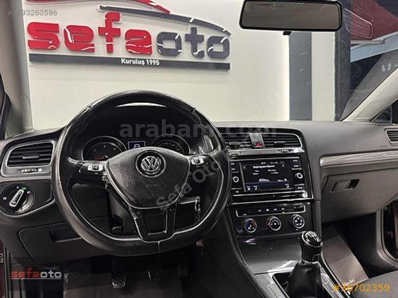 Sefa Oto 'dan GOLF 7,5 ÖZEL RENK DEĞİŞENSİZ + 119bin KM