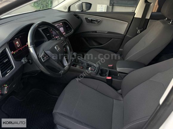 SEAT LEON 1.6TDI-HAYALET/LED FAR STOP/B.EKRAN/G.GÖRÜŞ/CAM TAVAN