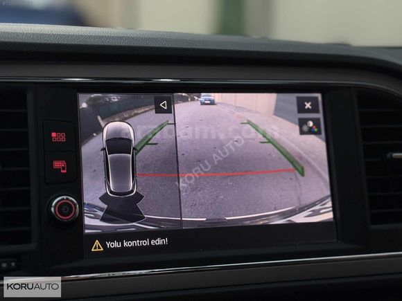 SEAT LEON 1.6TDI-HAYALET/LED FAR STOP/B.EKRAN/G.GÖRÜŞ/CAM TAVAN