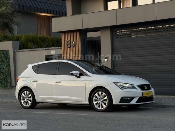 SEAT LEON 1.6TDI-HAYALET/LED FAR STOP/B.EKRAN/G.GÖRÜŞ/CAM TAVAN