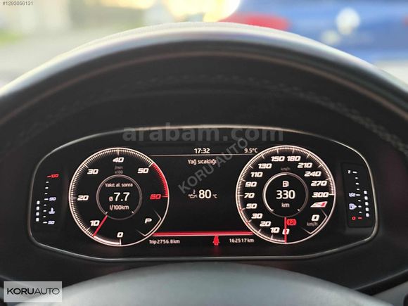 SEAT LEON 1.6TDI-HAYALET/LED FAR STOP/B.EKRAN/G.GÖRÜŞ/CAM TAVAN