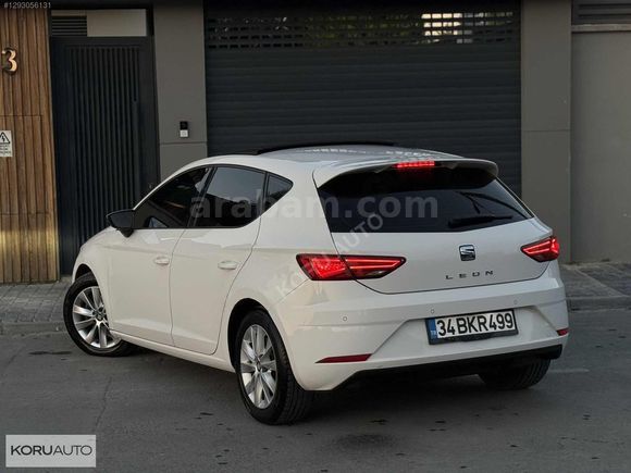 SEAT LEON 1.6TDI-HAYALET/LED FAR STOP/B.EKRAN/G.GÖRÜŞ/CAM TAVAN