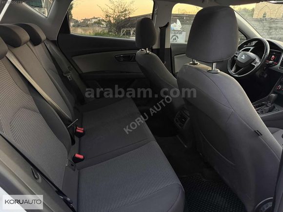 SEAT LEON 1.6TDI-HAYALET/LED FAR STOP/B.EKRAN/G.GÖRÜŞ/CAM TAVAN