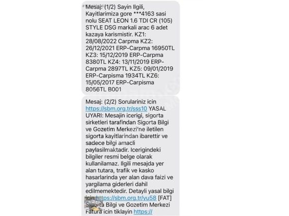 KISMET OTO'dan LEON 1.6 TDİ STYLE DSG -CAM TAVAN-LED FAR STOP-