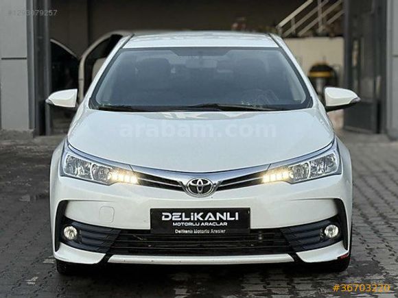 Hatasız 2018 Corolla 100Bin Km+Çelik Jant+Hız Sabitleme+Lpg
