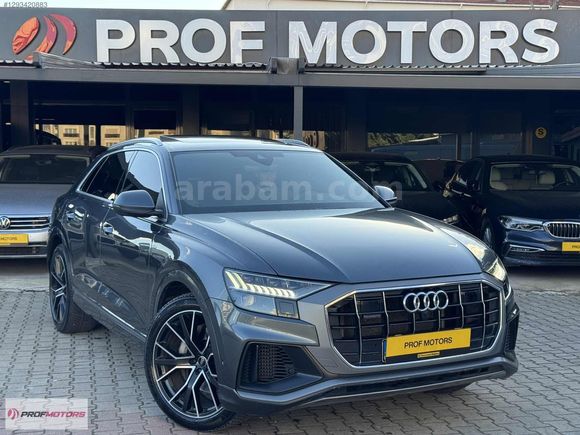 PROF MOTOR'DAN 2023 AUDI Q8 55 TFSI QUATTRO-AKS-B&O-SOĞUTMA-BAYİ