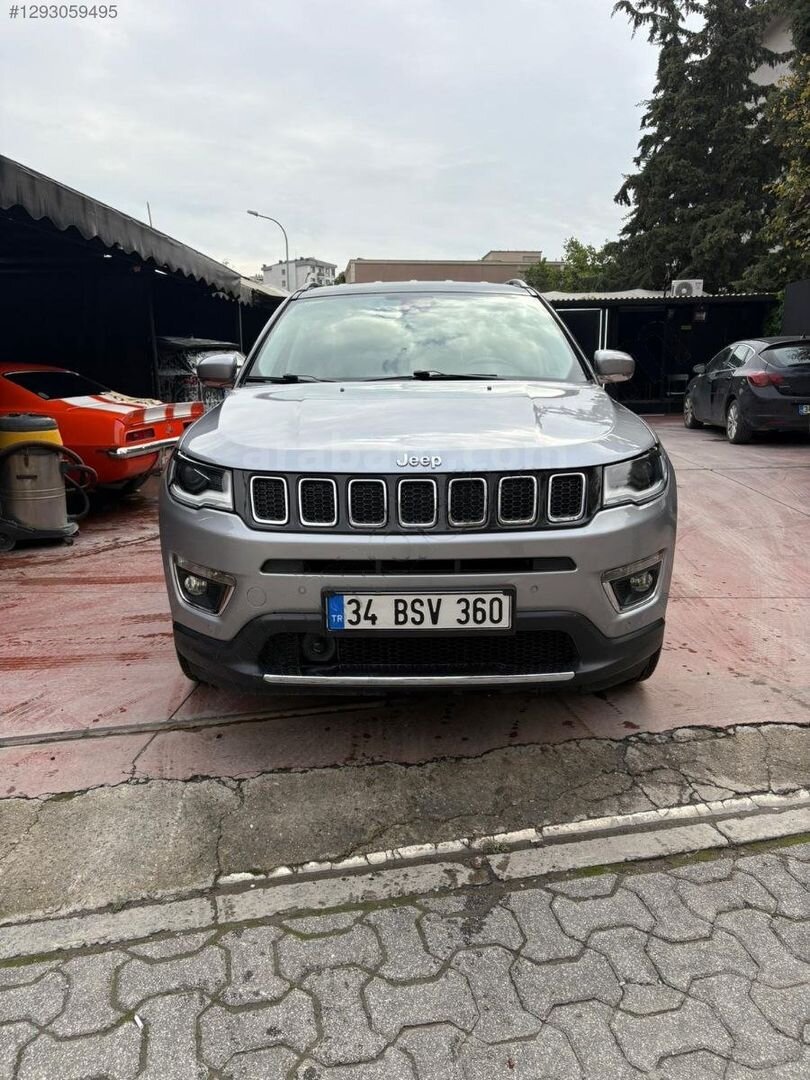 Galeriden Jeep Compass 1.4 Limited 2018 Model İstanbul 89.000 km Gri 2