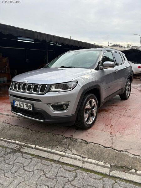 Galeriden Jeep Compass 1.4 Limited 2018 Model İstanbul 89.000 km Gri