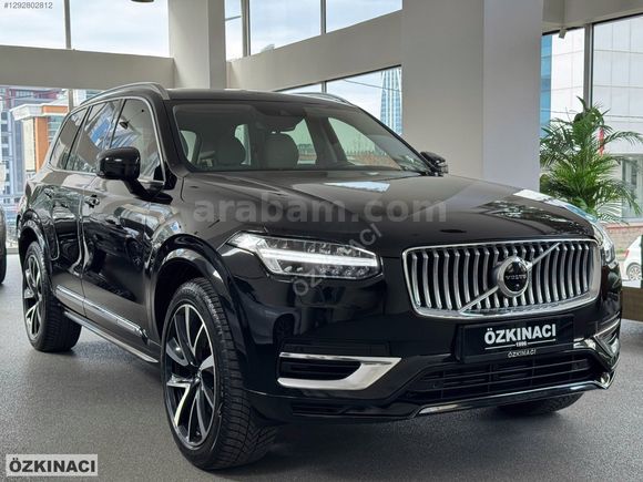 ÖZKINACI'DAN 2020 VOLVO XC90 T8 HEAD-UP B&W SES SİSTEMİ BOYASIZ