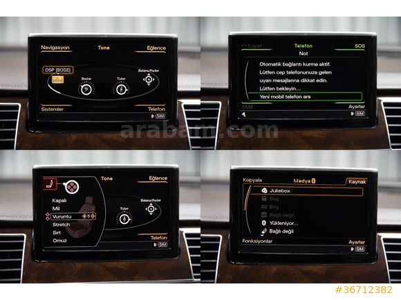 2014 A8 LONG 3.0 TDI QUATTRO SUNROOF_HAFIZA_BOSE_SOGUTMA_MASAJ