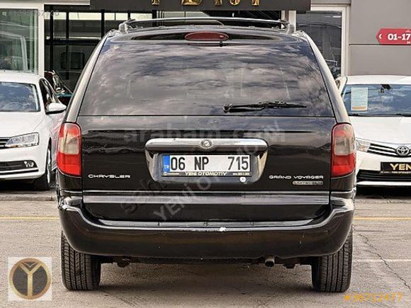 YENİ OTOMOTİV DEN EMSALSİZ GRAND VOYAGER 2.8 CRD LİMİTED 2 BOYA
