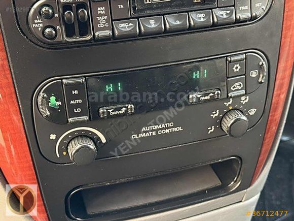 YENİ OTOMOTİV DEN EMSALSİZ GRAND VOYAGER 2.8 CRD LİMİTED 2 BOYA