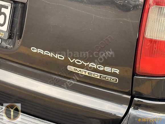 YENİ OTOMOTİV DEN EMSALSİZ GRAND VOYAGER 2.8 CRD LİMİTED 2 BOYA