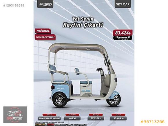SÜER MOTORS SKYJET-SKY CAR NAKİT ÖZEL HEMEN TESLİM