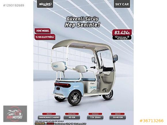 SÜER MOTORS SKYJET-SKY CAR NAKİT ÖZEL HEMEN TESLİM