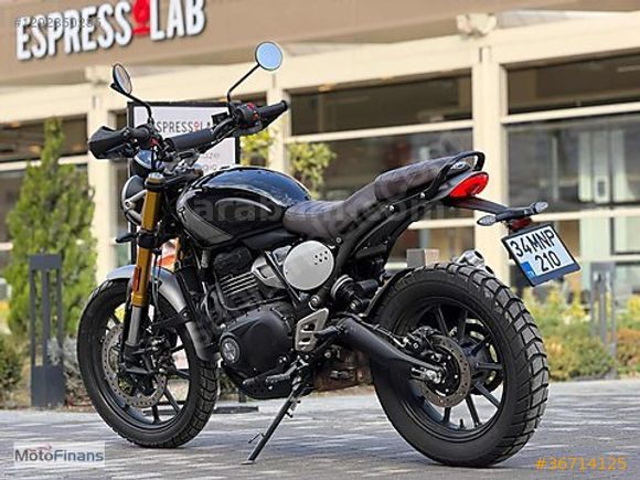 MotoFinans'tan Triumph Scrambler 400 X