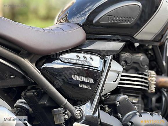 MotoFinans'tan Triumph Scrambler 400 X