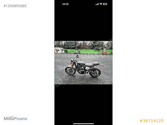 MotoFinans'tan Triumph Scrambler 400 X