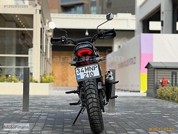 MotoFinans'tan Triumph Scrambler 400 X