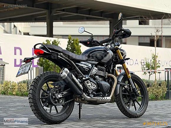 MotoFinans'tan Triumph Scrambler 400 X