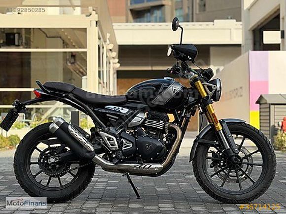 MotoFinans'tan Triumph Scrambler 400 X