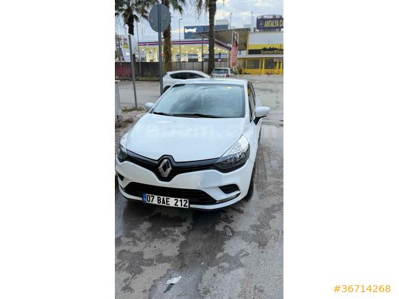 Orjinal Renault Clio 1.2 Joy 2018 Model  50.000 km Beyaz