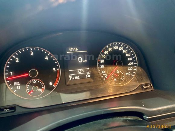 2011 CADDY DEĞİŞENSİZ BOYA 2.TAM 2.LOKAL MANUEL 218.KM
