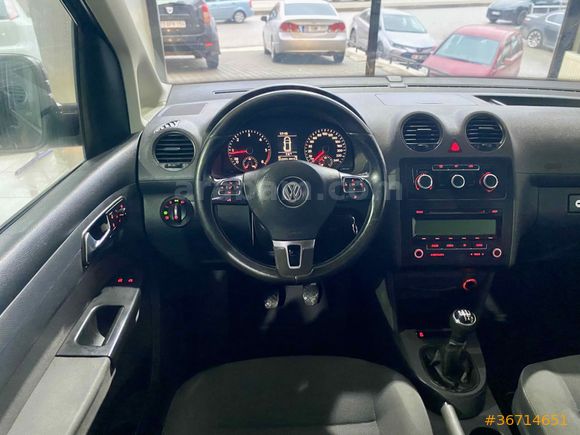 2011 CADDY DEĞİŞENSİZ BOYA 2.TAM 2.LOKAL MANUEL 218.KM