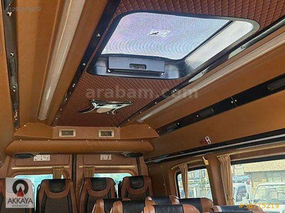 AKKAYA'DAN 2019 16+1 CRAFTER SERVİS İÇİ FULL YAPILI ÇİFT TEKER