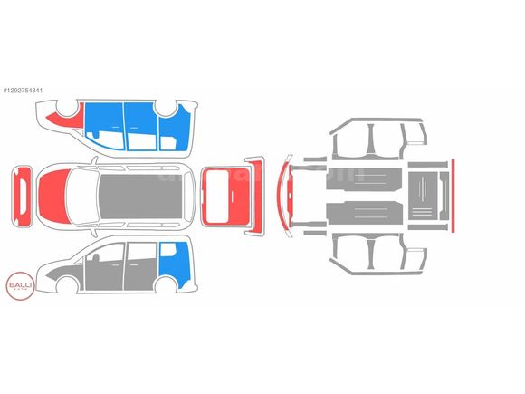 2015 MODEL-OTOMOBİL RUHSATLI-COURİER- 95 HP