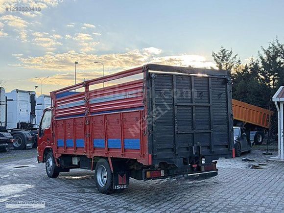 NEŞELİ İSTANBUL-2005 ISUZU NPR AÇIK AHŞAPKASA+ABS'Lİ+YENİ MOTOR