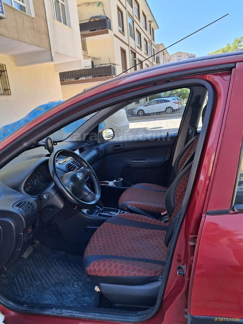 Sahibinden Peugeot 206 1.4 XR 2000 Model Ankara 252.000 km Kırmızı 7