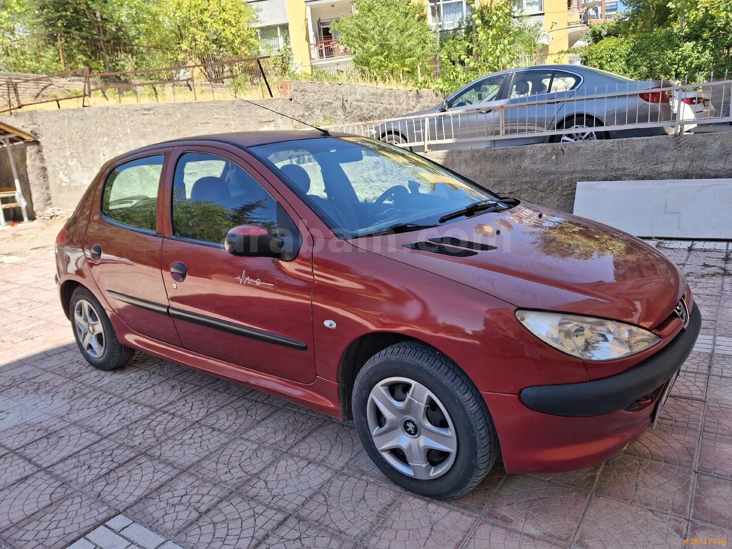 Sahibinden Peugeot 206 1.4 XR 2000 Model Ankara 252.000 km Kırmızı 2