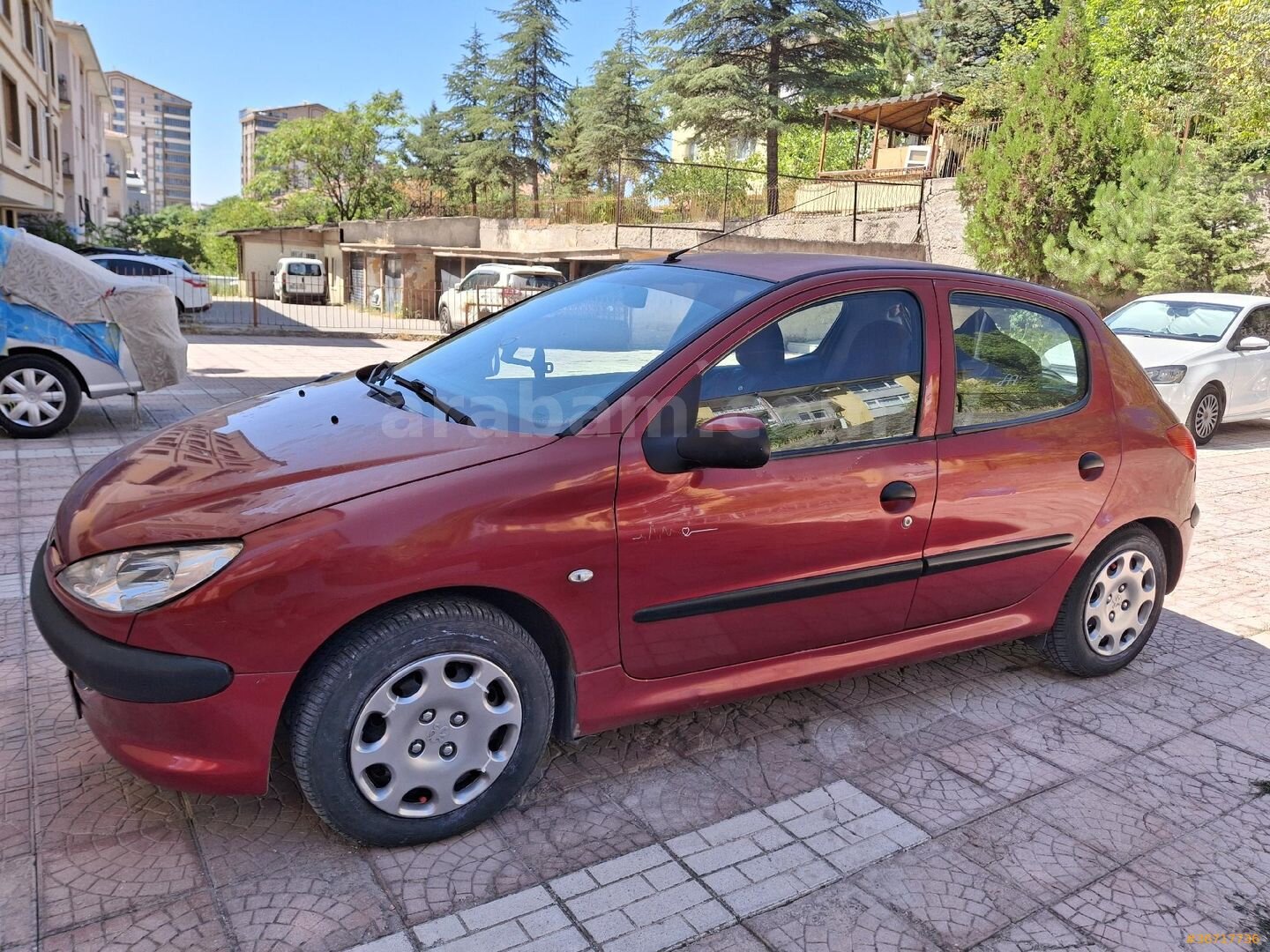 Sahibinden Peugeot 206 1.4 XR 2000 Model Ankara 252.000 km Kırmızı 3