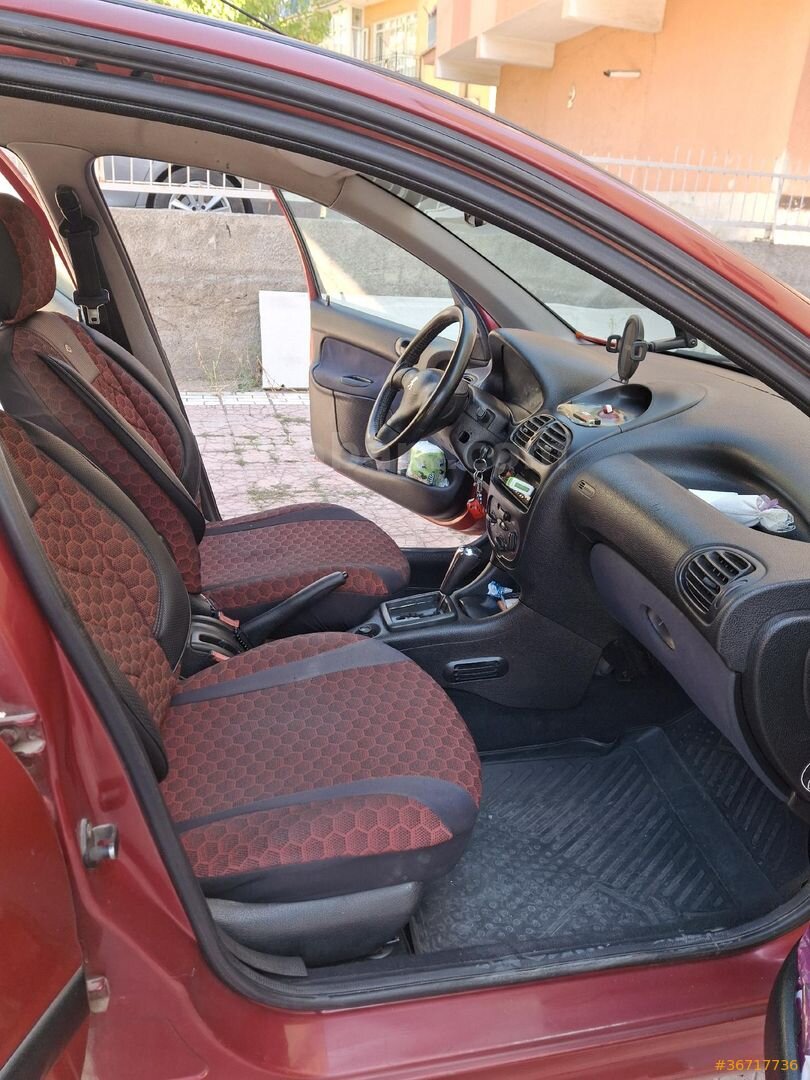 Sahibinden Peugeot 206 1.4 XR 2000 Model Ankara 252.000 km Kırmızı 6