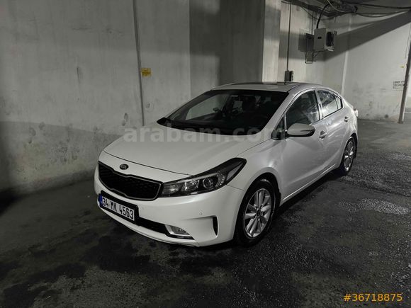 Sahibinden Kia Cerato 1.6 CRDi Concept Techno 2017 Model İstanbul 189.000 km Beyaz