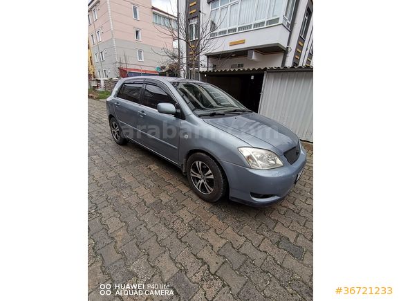2004 model 1.6 Corolla HB 5 Kapı Geniş Aile Aracı Acil Satılık