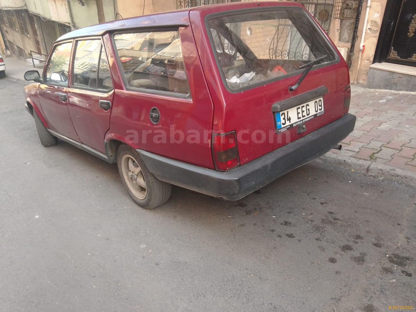 Sahibinden Tofaş Kartal S 1995 Model İstanbul 83.000 km Bordo 1
