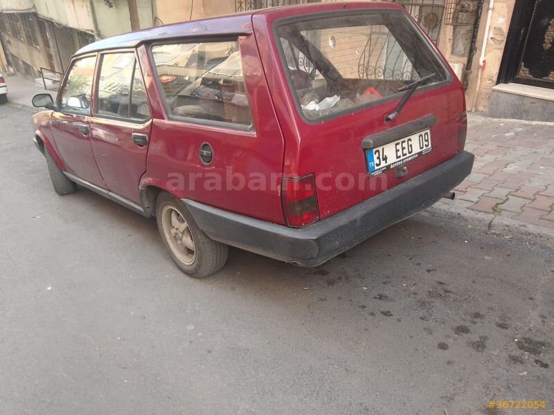 Sahibinden Tofaş Kartal S 1995 Model İstanbul 83.000 km Bordo