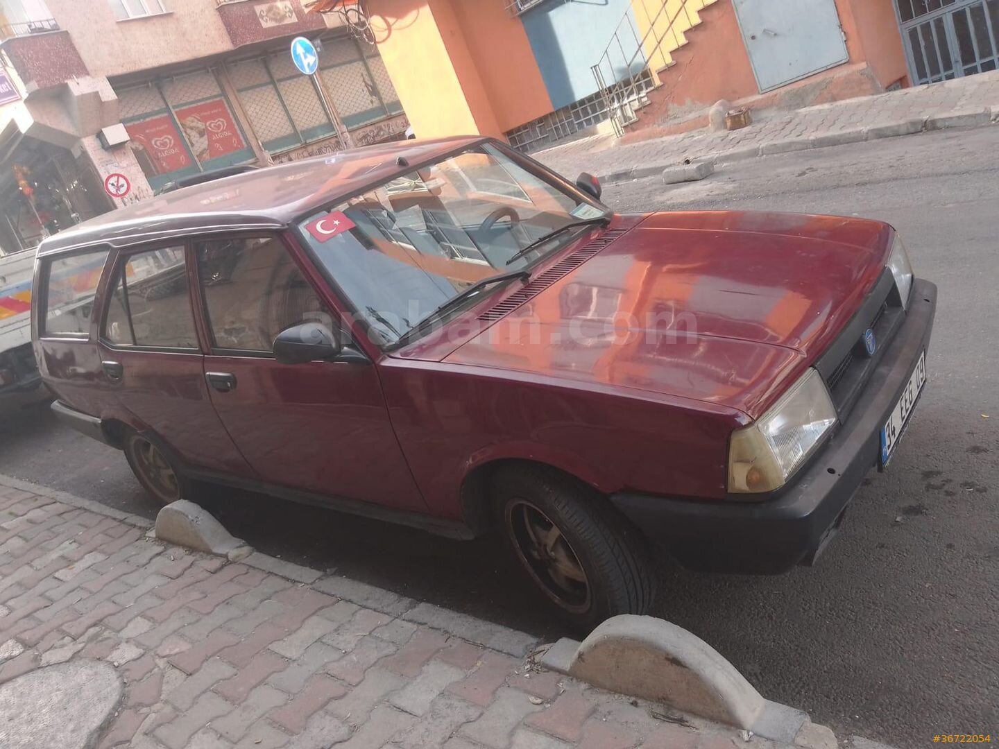 Sahibinden Tofaş Kartal S 1995 Model İstanbul 83.000 km Bordo 4
