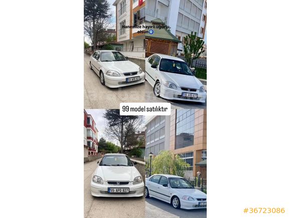 Sahibinden Honda Civic 1.4EL 1999 Model