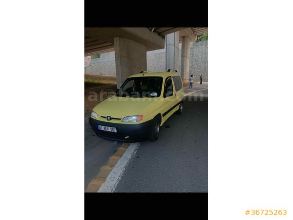 Sahibinden Peugeot Partner 1.9 D 2001 Model  420.000 km Sarı