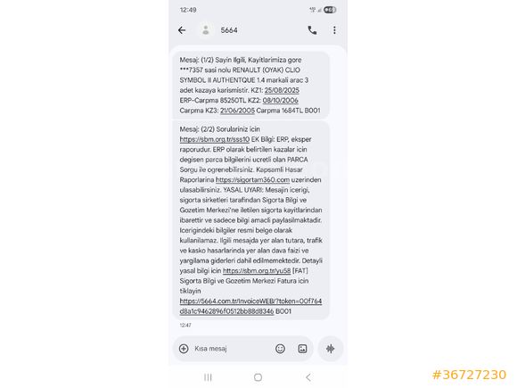 Extrası Bol Klimalı Clio2 Temiz Bakımlı
