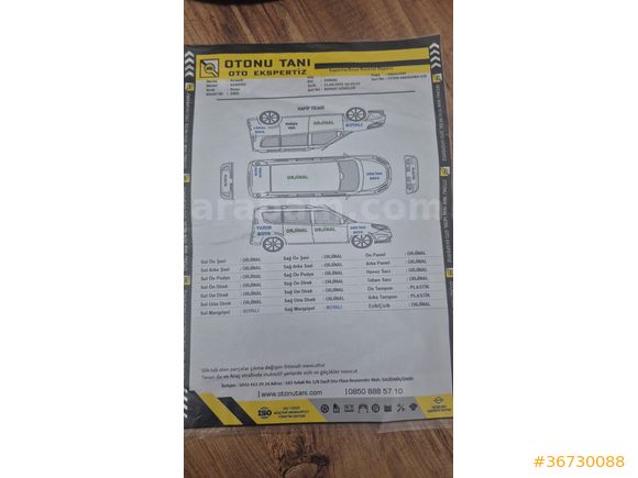 Sahibinden Renault Kangoo 1.9 D 2003 Model