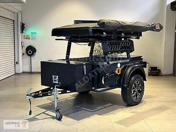 ALDATMAZ PLAZA'DAN ÇEKME KARAVAN ÇARPIŞAN TÜRK CAMPER RÖMORK