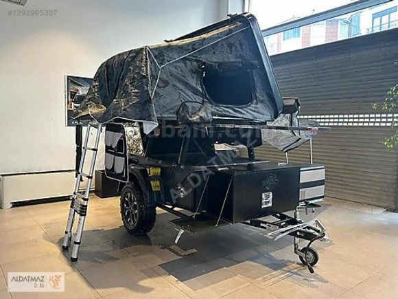 ALDATMAZ PLAZA'DAN ÇEKME KARAVAN ÇARPIŞAN TÜRK CAMPER RÖMORK