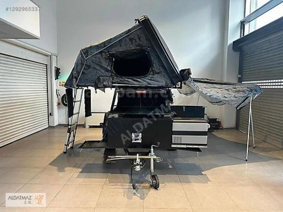 ALDATMAZ PLAZA'DAN ÇEKME KARAVAN ÇARPIŞAN TÜRK CAMPER RÖMORK
