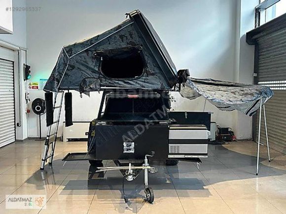 ALDATMAZ PLAZA'DAN ÇEKME KARAVAN ÇARPIŞAN TÜRK CAMPER RÖMORK